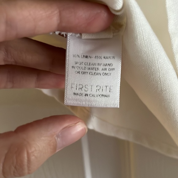 First Rite Ruffle Tank Top size Small. - Picture 9 of 11